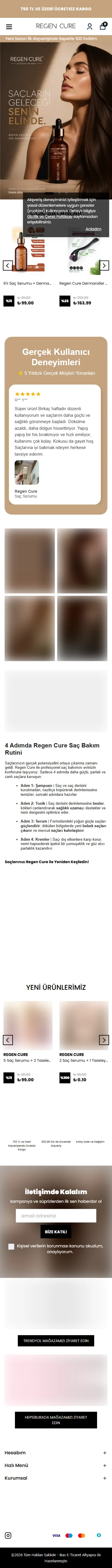 Regen Cure - Yenilenme Başlasın mobil