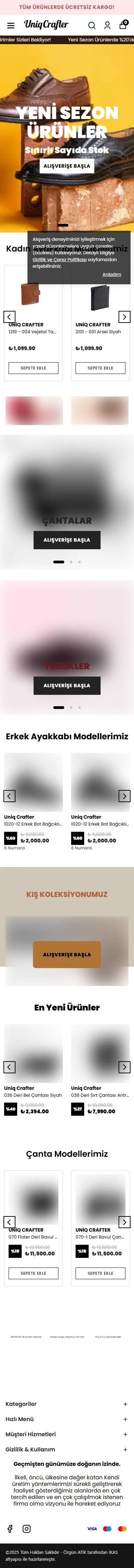 UniqCrafter mobil